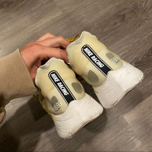 Nike ZOOM FLY SP "Dark Citron" Running Shoes - Picture 5 of 8